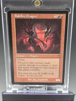 Balefire Dragon Innistrad Remastered Retro Frame Magic the Gathering Card Mtg - Image 1