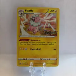 Flaaffy SWSH122 PreRelease Pokemon Promo Holo Card NM Evolving Skies D - Image 1