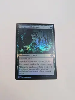 MTG - Shimmerwilds Growth (Foil) - Lorwyn Eclipsed NM/M Condition - Image 1