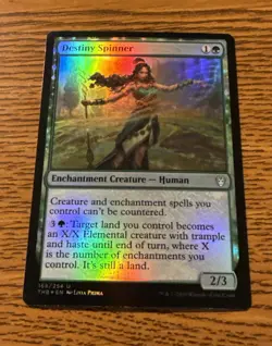 MTG MAGIC Destiny Spinner FOIL Theros Beyond Death Uncommon - Image 1