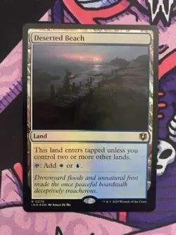 Deserted Beach NM Foil INR-276 Rare MTG - Image 1