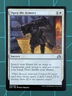 MTG Open the Armory Shadows over Innistrad Regular - Image 1