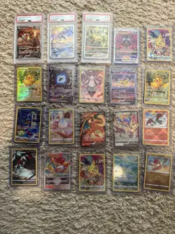 Crown Zenith Pokemon Card Set Texture, Gallery, Radiant, V, VMAX, Trainer - Image 1