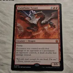 Twinflame Tyrant x 1 - MTG - NM+ - FDN 0097 - Mythic Rare Dragon - - Image 1