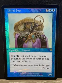 Blind Seer Invasion Foil MTG -NM- Magic: The Gathering Free Ship - Image 1