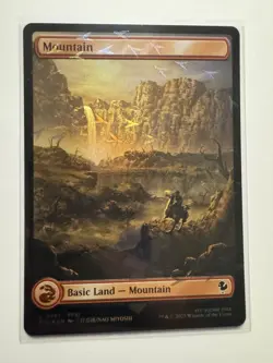 Set of 5 Chocobo Track Stamped Foil Lands (FOIL) ✅Final Fantasy ✅Magic (mtg) - Image 5