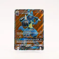 Lucario GX - 122/131 Forbidden Light Full Art Pokemon - NM - Image 1