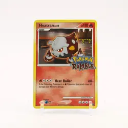 Heatran - 4/16 Rumble Stamped Promo Pokemon - NM/LP - Image 1