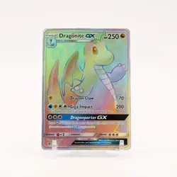 Dragonite GX - SM156 Black Star Promo Rainbow Pokemon - NM - Image 1