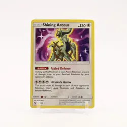 Shining Arceus - 57/73 Shining Legends Shiny Holo Rare Pokemon - NM - Image 1