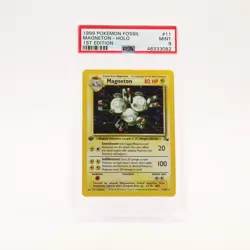 Magneton - 11/62 PSA 9 Fossil 1st Edition Holo Rare Pokemon - MINT - Image 1