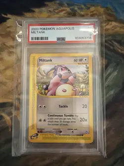 2003 POKEMON AQUAPOLIS #94 MILTANK PSA 9 - Image 1