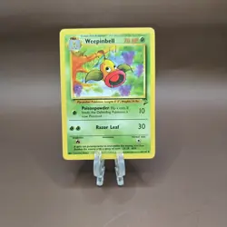 Pokemon TCG Weepinbell Base Set 2 64/130 Regular Unlimited Uncommon - Image 1