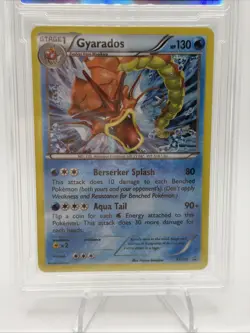 2016 POKEMON XY BLACK STAR PROMO SHINY MEGA GYARADOS #XY109 GYARADOS Authentic - Image 2
