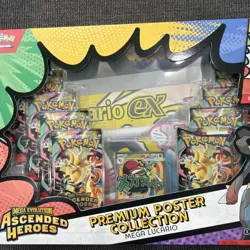Pokemon TCG Ascended Heroes Premium Poster Collection Mega Lucario - Going fast! - Image 4