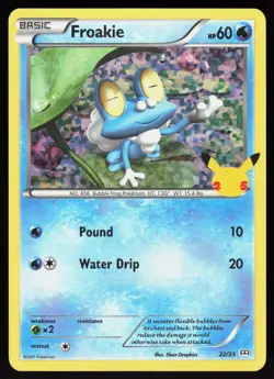 Froakie 12/39 Kalos Starter Set Pokemon Holo Near Mint - Image 1