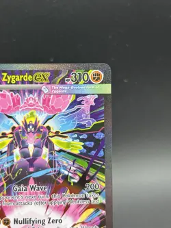 Pokemon Mega Zygarde EX Full Art Holo Rare 120/088 Perfect Order - Image 2