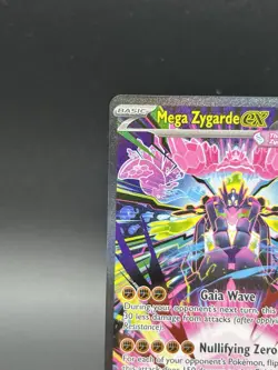 Pokemon Mega Zygarde EX Full Art Holo Rare 120/088 Perfect Order - Image 4