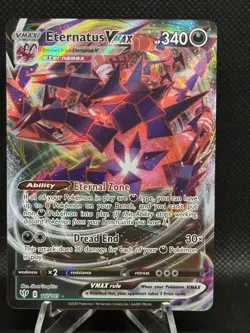 Eternatus VMAX 117/189 Swsh03 Darkness Ablaze Holo Full Art 2020 Pokemon - Image 1