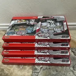 4x Pokemon Black Bolt and White Flare Binder Poster Collection Sam's Club 2-pack - Image 1