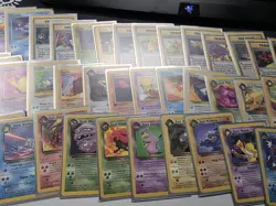 Pokemon Team Rocket Semi Complete Master Set WOTC Vintage 2000 - LP - Image 2