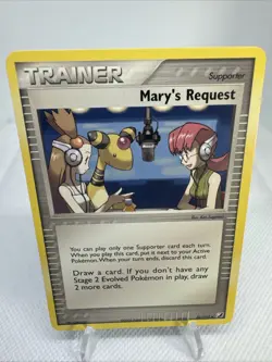 Pokemon Tcg Mary's Request #86 Pokemon Unseen Forces Non Holo - Image 1