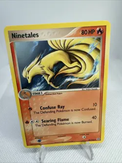 Pokemon TCG Ninetails Regular 38/106 EX Ruby & Sapphire 2005 - Image 1