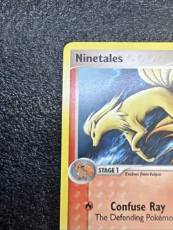 Pokemon TCG Ninetails Regular 38/106 EX Ruby & Sapphire 2005 - Image 5