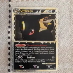 pokemon Umbreon prime holo 86/90 HGSS (light play) - Image 1