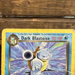 Pokemon Dark Blastoise Team Rocket Rare 20/82 70 HP 2000 English Regular - Image 4