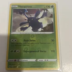 Reverse Holo Heracross 006/192 Uncommon Rebel Clash Pokemon TCG - Image 1