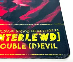 Double (D)evil Stitched Yu-gi-oh Playmat/Mousepad : Makima : Chainsaw man - Image 4