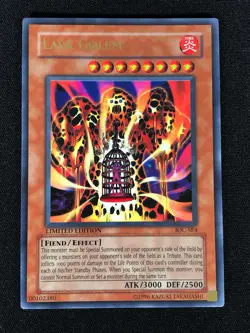 Yugioh Lava Golem IOC-SE4 Ultra (NM) - Image 1