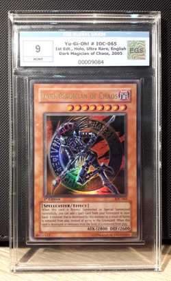 Yu-Gi-Oh! Dark Magician of Chaos, IOC-065, Ultra R., 1. Edition, Englisch, Mint - Image 1