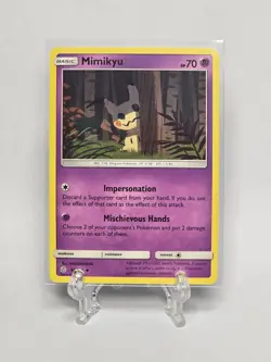 Mimikyu 96/236 – SM Cosmic Eclipse (2019) Uncommon Pokemon Card - Image 1