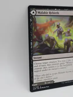 MTG Malakir Rebirth Malakir Mire NM Zendikar Rising MDFC Magic Card - Image 5