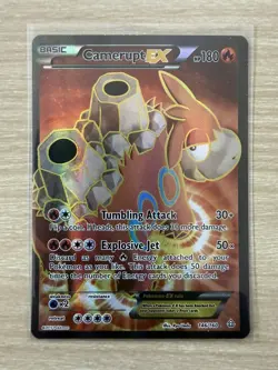Camerupt EX - 146/160 - Pokemon Primal Clash Full Art Ultra Rare Card - Image 3