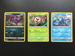 3x Old Pokemon Sun & Moon Holo Black Star Promo Card Bundle - 2016-2017 TCG LP - Image 1