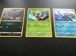 3x Old Pokemon Sun & Moon Holo Black Star Promo Card Bundle - 2016-2017 TCG LP - Image 2