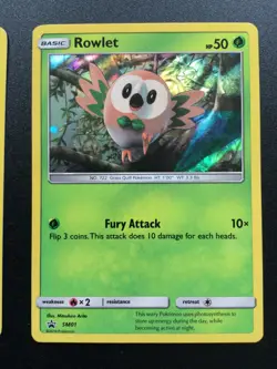 3x Old Pokemon Sun & Moon Holo Black Star Promo Card Bundle - 2016-2017 TCG LP - Image 3