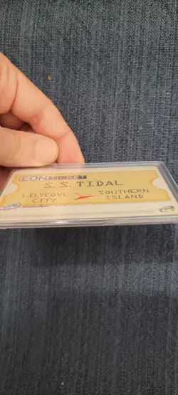 Pokemon Eon Ticket Promo e-Reader E Card Ruby & Sapphire NM - Image 4