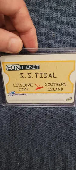 Pokemon Eon Ticket Promo e-Reader E Card Ruby & Sapphire NM - Image 5