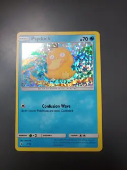 McDonald's 2018 Promo Pokemon Card Psyduck Holo 2/12 NM Excellent Condition - Image 1