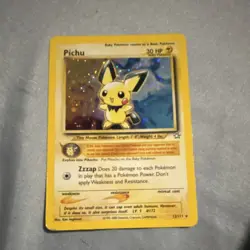 Pokemon Pichu Neo Genesis 12/111 Holo Rare Unlimited English TCG Card - Image 2