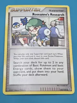 Roseanne's Research 125/132 Pokemon Card MP - Image 1