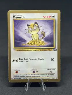 Pokemon Meowth - (Gold Bordered Promo) 56/64 Miscellaneous Cards & Products - Image 1