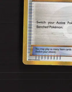 Switch 163/160 Primal Clash Gold Secret Rare Holo Pokemon Card DMG - Image 5