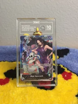 2025 One Piece Card Game - Boa Hancock - OP07-038 - Alternate Art Leader TAG 10 - Image 1
