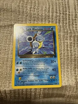 Pokemon TCG Dark Blastoise 20/82 Rare Non-Holo Card 1st Edition - Image 1