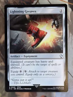Lightning Greaves | Final Fantasy (FIC) | 322 NM | Magic MTG - Image 1